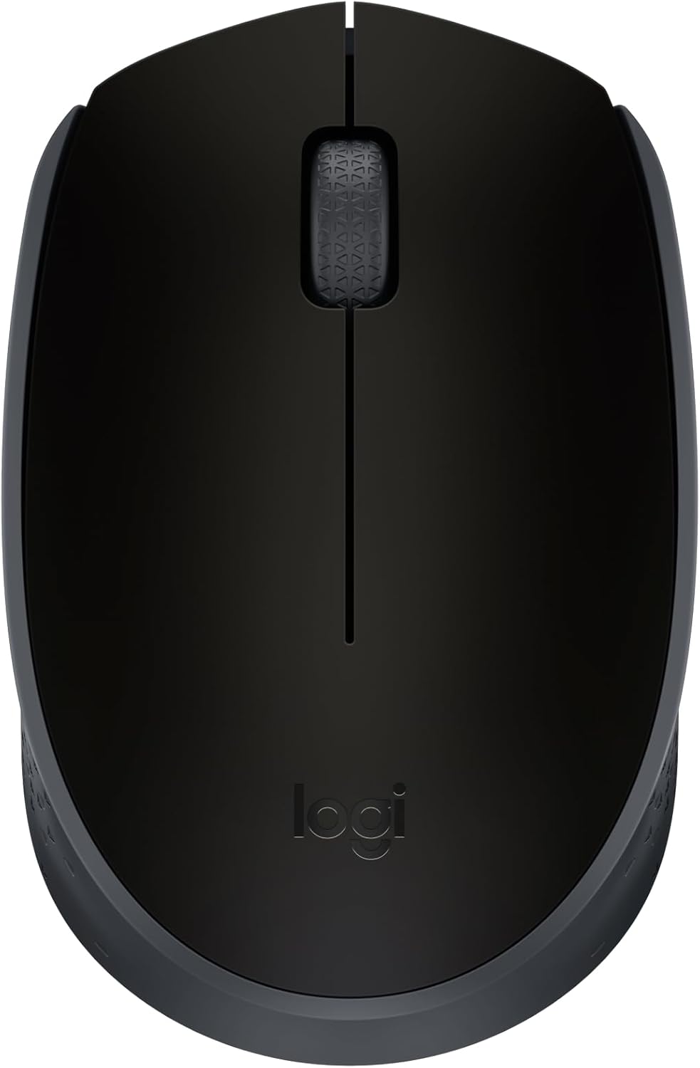 Mouse sem fio Logitech M170 com Design Ambidestro Compacto, Conexão USB e Pilha Inclusa - Preto