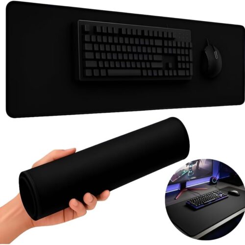 Mouse Pad Gamer Extra Grande 90x40cm Base Emborrachada Antiderrapante Superficie Lisa Suave Para Teclado E Mouse Acessorio Setup Escritório Confortavel Preciso E Duravel
