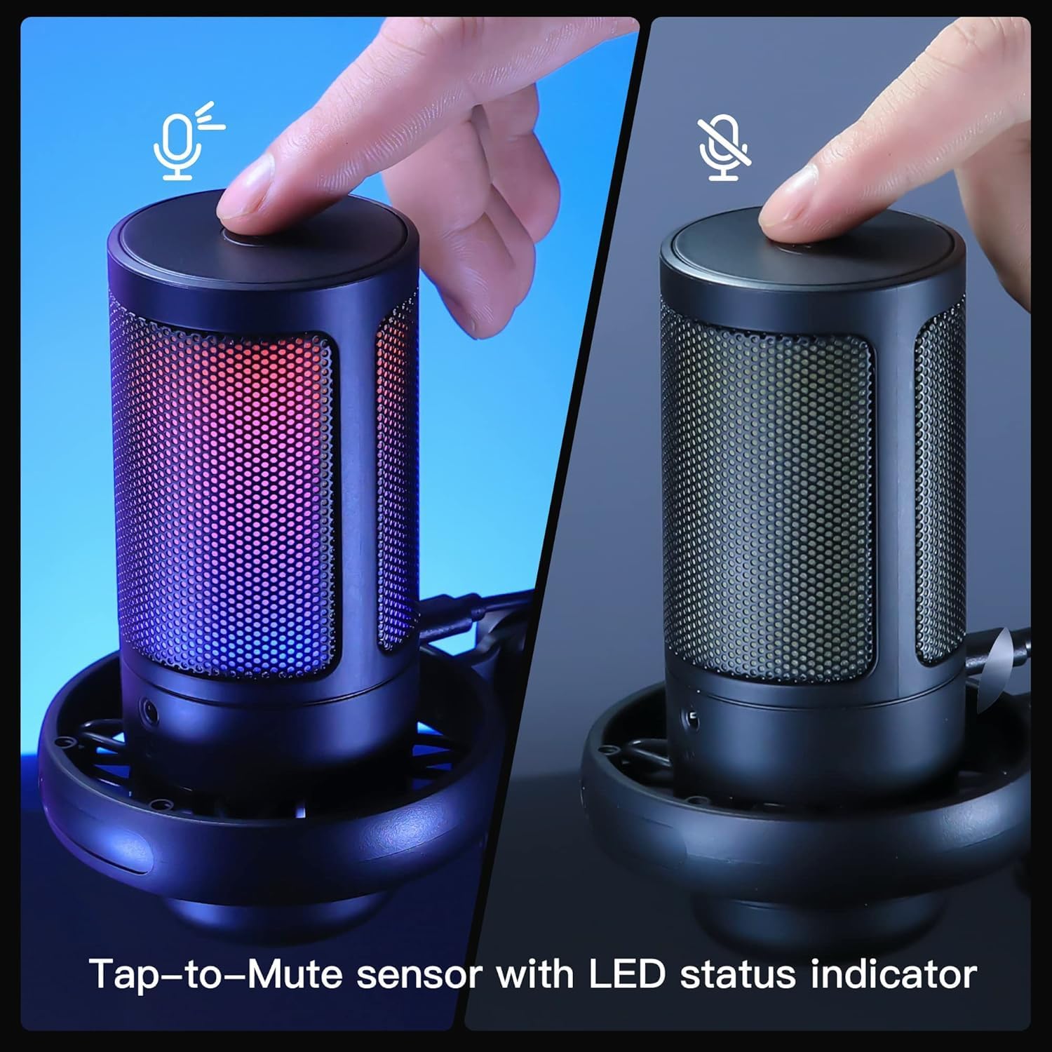 Microfone RGB Condensador - Imagem 4