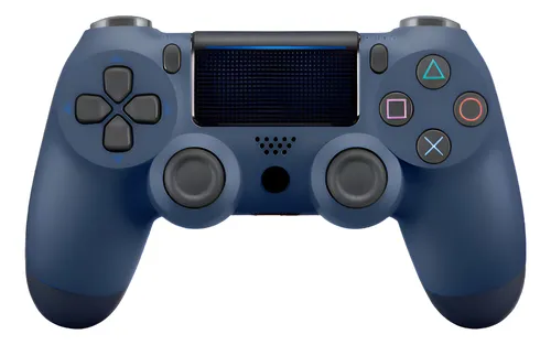 Controle Colorido Sem Fio Compativel Com Ps4 Pc Celular Azul-escuro